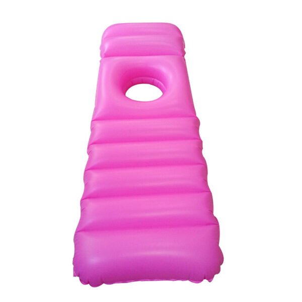 thumbnail image 2 of Yoga Mat For Pregnant Women Comfortable Flocking PVC Inflatable Mattress With Ho 2 of 12